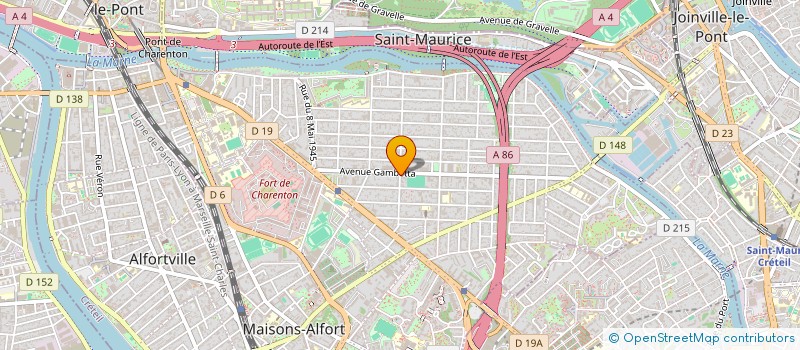 localisation de l'entreprise MADAME FANNY ABEILLE  MAISONS-ALFORT