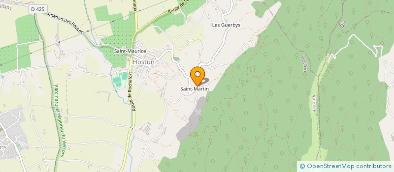 localisation de l'entreprise MADAME FANNY AGULLO  HOSTUN