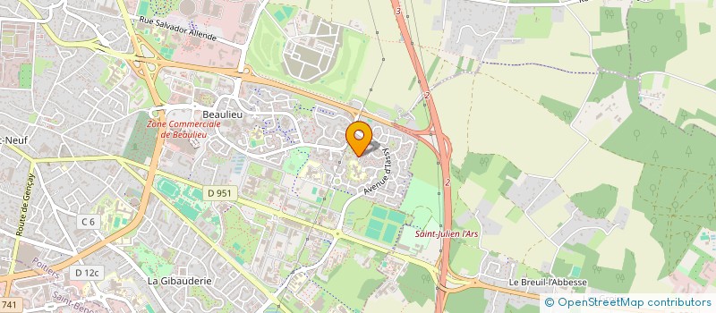 localisation de l'entreprise MADAME FANNY ALBINO  POITIERS