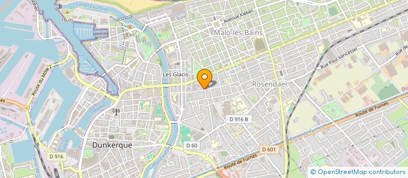 localisation de l'entreprise MADAME FANNY ALDERWEIRELD à DUNKERQUE