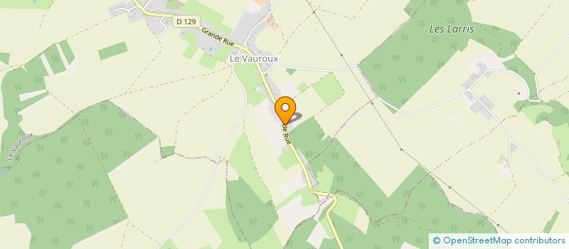 localisation de l'entreprise MADAME FANNY ALIX  LE VAUROUX