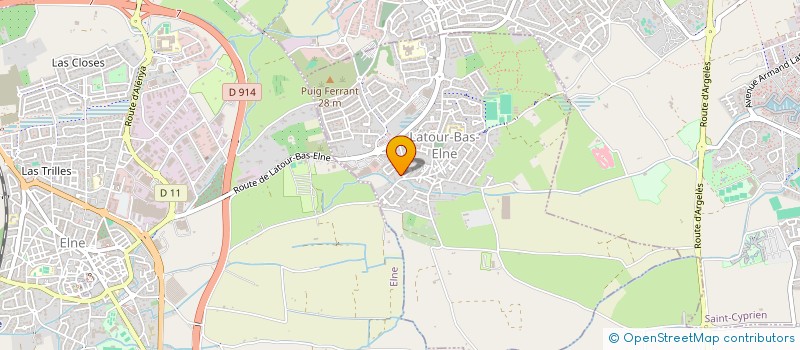 localisation de l'entreprise MADAME FANNY ANDRE  SAINT-GENIS-DES-FONTAINES