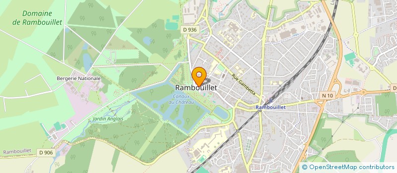 localisation de l'entreprise MADAME FANNY ANGIE YVONNE PRECLIN  RAMBOUILLET