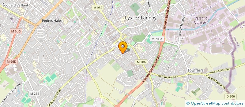 localisation de l'entreprise MADAME FANNY APPOURCHAUX à LANNOY