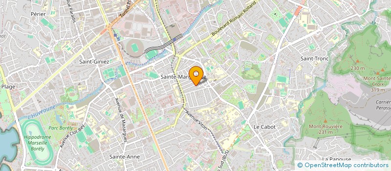 localisation de l'entreprise MADAME FANNY ARNAUD  MARSEILLE