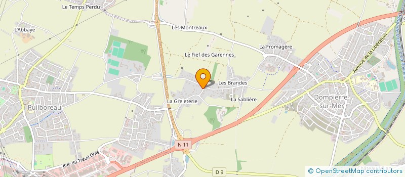 localisation de l'entreprise MADAME FANNY ARSICAUD  VIX