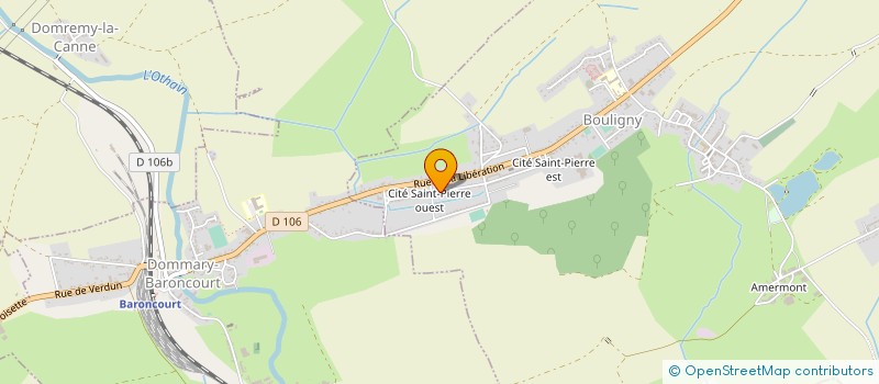 localisation de l'entreprise MADAME FANNY AUBERTOT à BOULIGNY