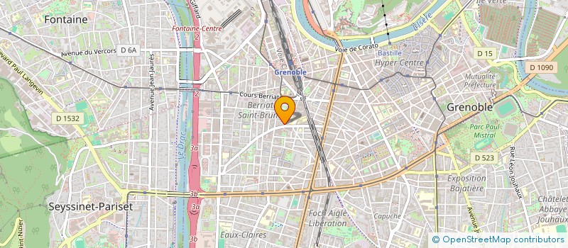 localisation de l'entreprise MADAME FANNY AUFFRET à GRENOBLE