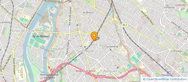localisation de l'entreprise MADAME FANNY AUTHAMAYOU à TOULOUSE