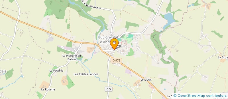 localisation de l'entreprise MADAME FANNY BAHIER à RIVES D'ANDAINE