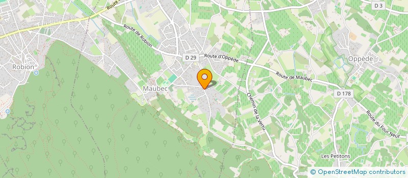 localisation de l'entreprise MADAME FANNY BAQUEY  MAUBEC