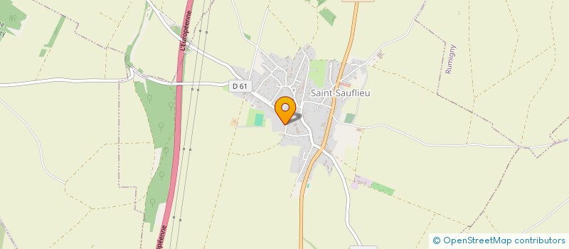 localisation de l'entreprise MADAME FANNY BARA  SAINT-SAUFLIEU