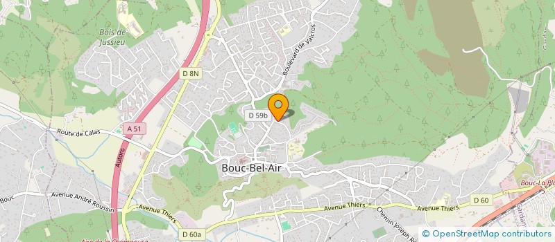 localisation de l'entreprise MADAME FANNY BARTHELEMY à BOUC-BEL-AIR
