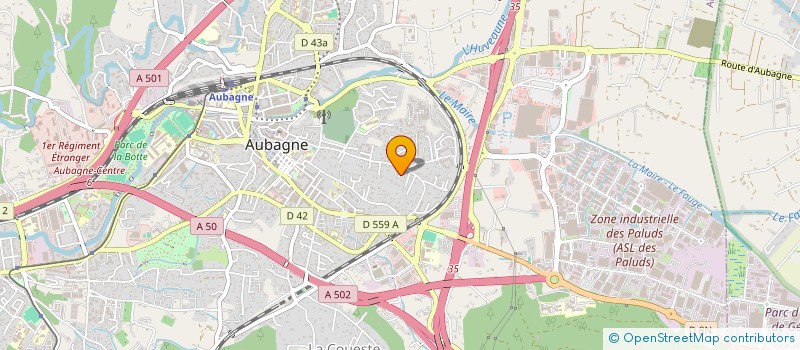 localisation de l'entreprise MADAME FANNY BASTIERA à AUBAGNE