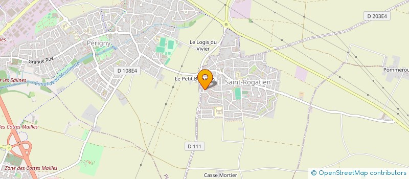 localisation de l'entreprise MADAME FANNY BECQUET  SAINT-ROGATIEN