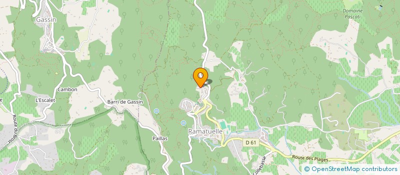 localisation de l'entreprise MADAME FANNY BELCHIOR MARTINS  RAMATUELLE