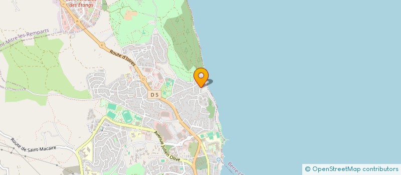 localisation de l'entreprise MADAME FANNY BENARD  MARTIGUES