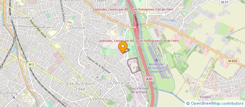 localisation de l'entreprise MADAME FANNY BENHAMOU à TOULOUSE