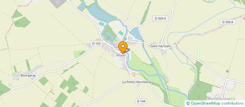 localisation de l'entreprise MADAME FANNY BENTO à ALLUYES