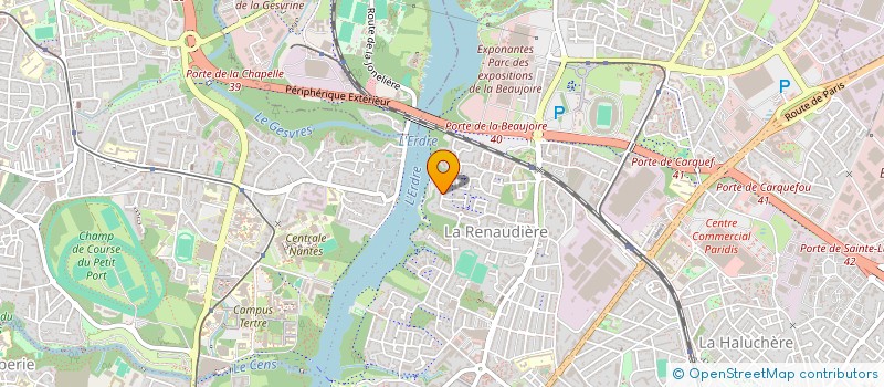 localisation de l'entreprise MADAME FANNY BERNARDIN  NANTES