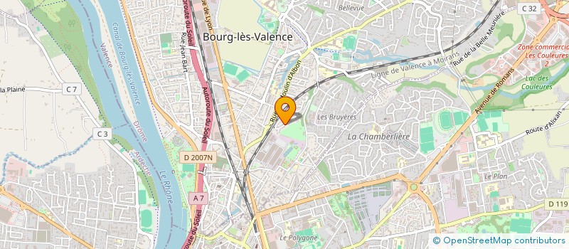 localisation de l'entreprise MADAME FANNY BISSAOLO à NICE