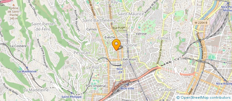 localisation de l'entreprise MADAME FANNY BLAKE  NICE