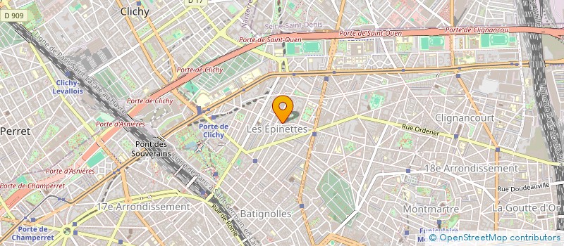 localisation de l'entreprise MADAME FANNY BLNCHARD  PARIS