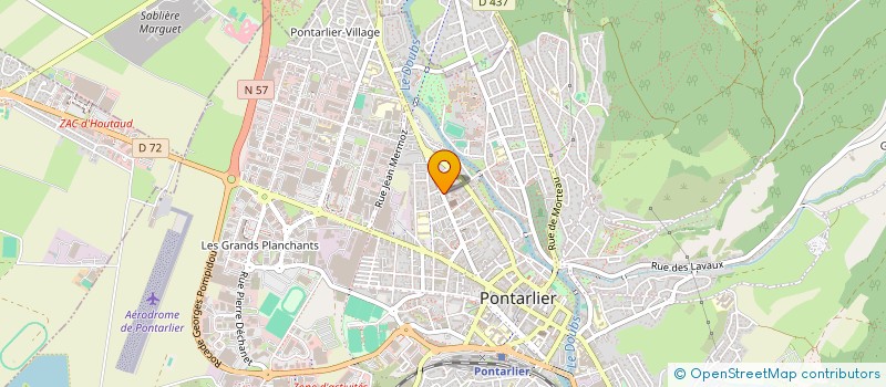 localisation de l'entreprise MADAME FANNY BOILLON à PONTARLIER