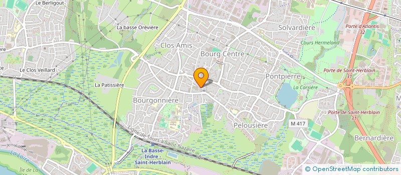 localisation de l'entreprise MADAME FANNY BOISSEAU  ST-HERBLAIN