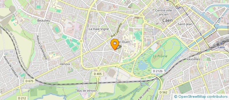 localisation de l'entreprise MADAME FANNY BOITTIN à CAEN