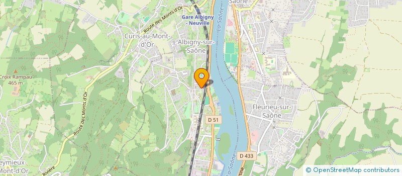 localisation de l'entreprise MADAME FANNY BOIVIN  ALBIGNY-SUR-SAONE