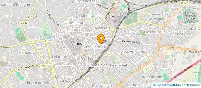 localisation de l'entreprise MADAME FANNY BOLOMEY  NIMES