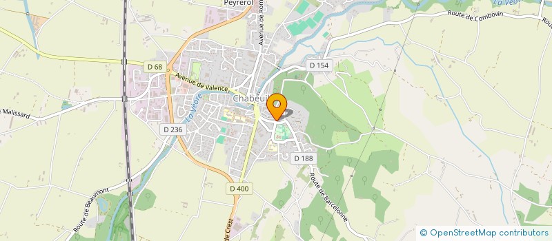 localisation de l'entreprise MADAME FANNY BOMBRUN à CHABEUIL