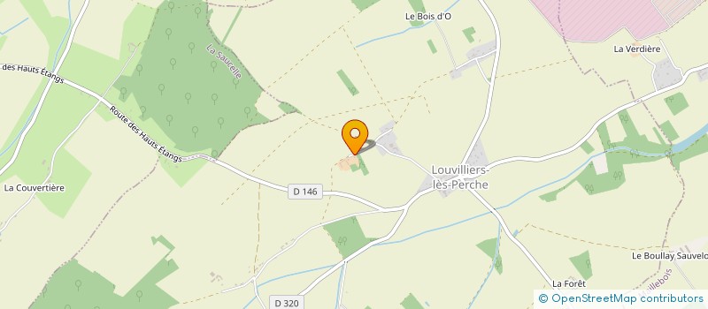 localisation de l'entreprise MADAME FANNY BONCHAUD à LOUVILLIERS-LES-PERCHE