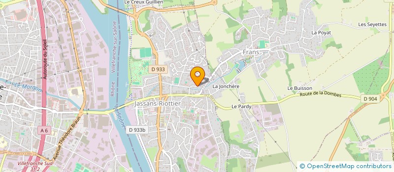 localisation de l'entreprise MADAME FANNY BONHOMME  LISSIEU