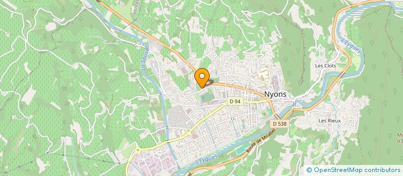 localisation de l'entreprise MADAME FANNY BONNET à NYONS