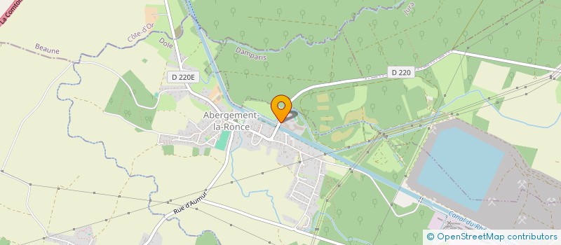 localisation de l'entreprise MADAME FANNY BONTINCK  ABERGEMENT-LA-RONCE