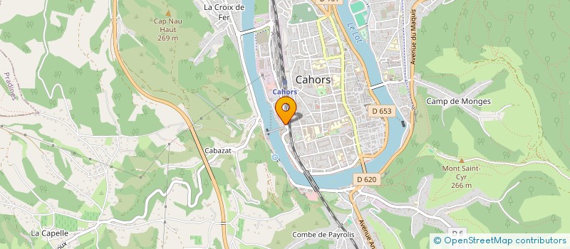 localisation de l'entreprise MADAME FANNY BORDARIES  CAHORS