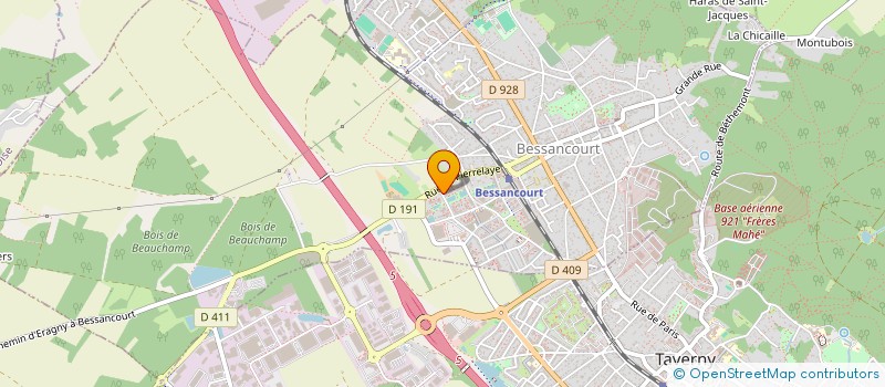 localisation de l'entreprise MADAME FANNY BOUFFIER  BESSANCOURT