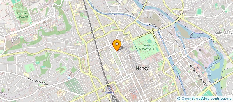 localisation de l'entreprise MADAME FANNY BOULANGER  NANCY