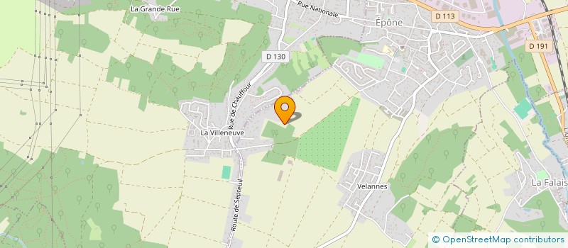 localisation de l'entreprise MADAME FANNY BOURGOIN  EPONE