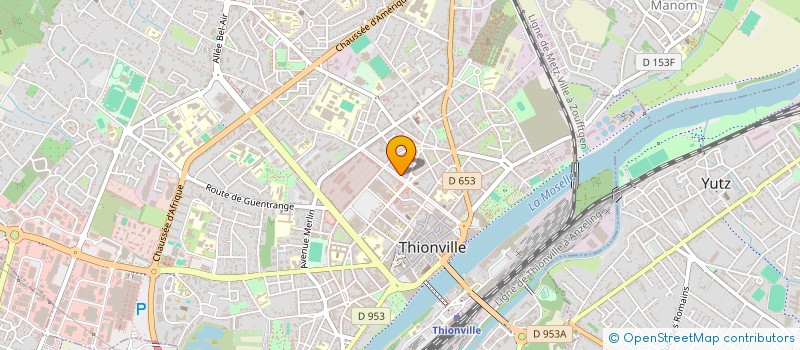 localisation de l'entreprise MADAME FANNY BRACH  THIONVILLE