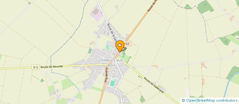 localisation de l'entreprise MADAME FANNY BRAGANTI à CHILLEURS-AUX-BOIS