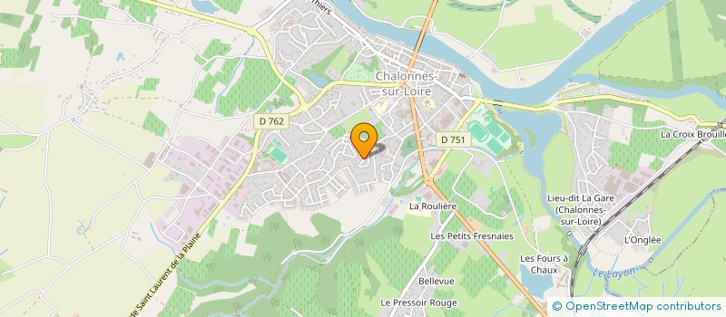 localisation de l'entreprise MADAME FANNY BRANDEAU  CHALONNES-SUR-LOIRE