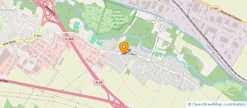 localisation de l'entreprise MADAME FANNY BRAYOTEL  TAISSY