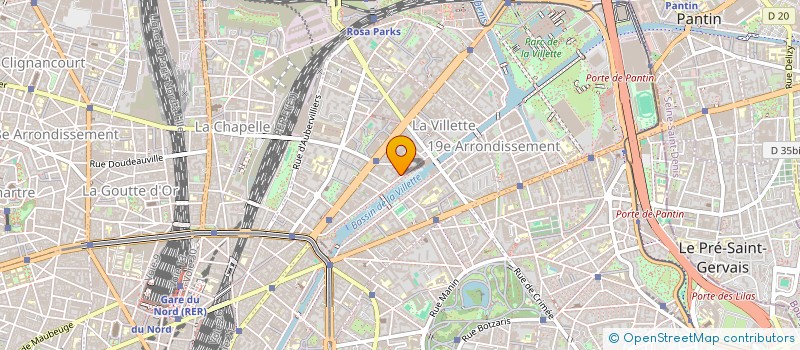 localisation de l'entreprise MADAME FANNY BRETEAU  PARIS