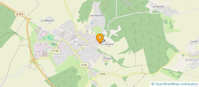 localisation de l'entreprise MADAME FANNY BRETTE  MARINES