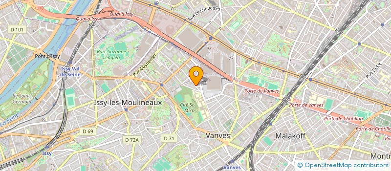 localisation de l'entreprise MADAME FANNY BRIGANDAT à VANVES