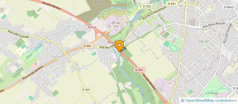 localisation de l'entreprise MADAME FANNY BRIOIS  DIVION