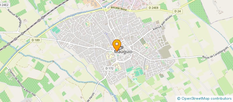 localisation de l'entreprise MADAME FANNY BROUSSES  MAUGUIO